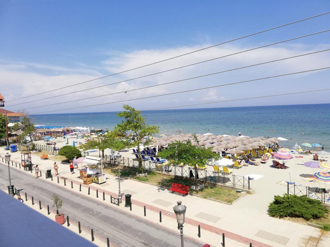 Sea Side Villa Economou Paralía Eksteriør billede