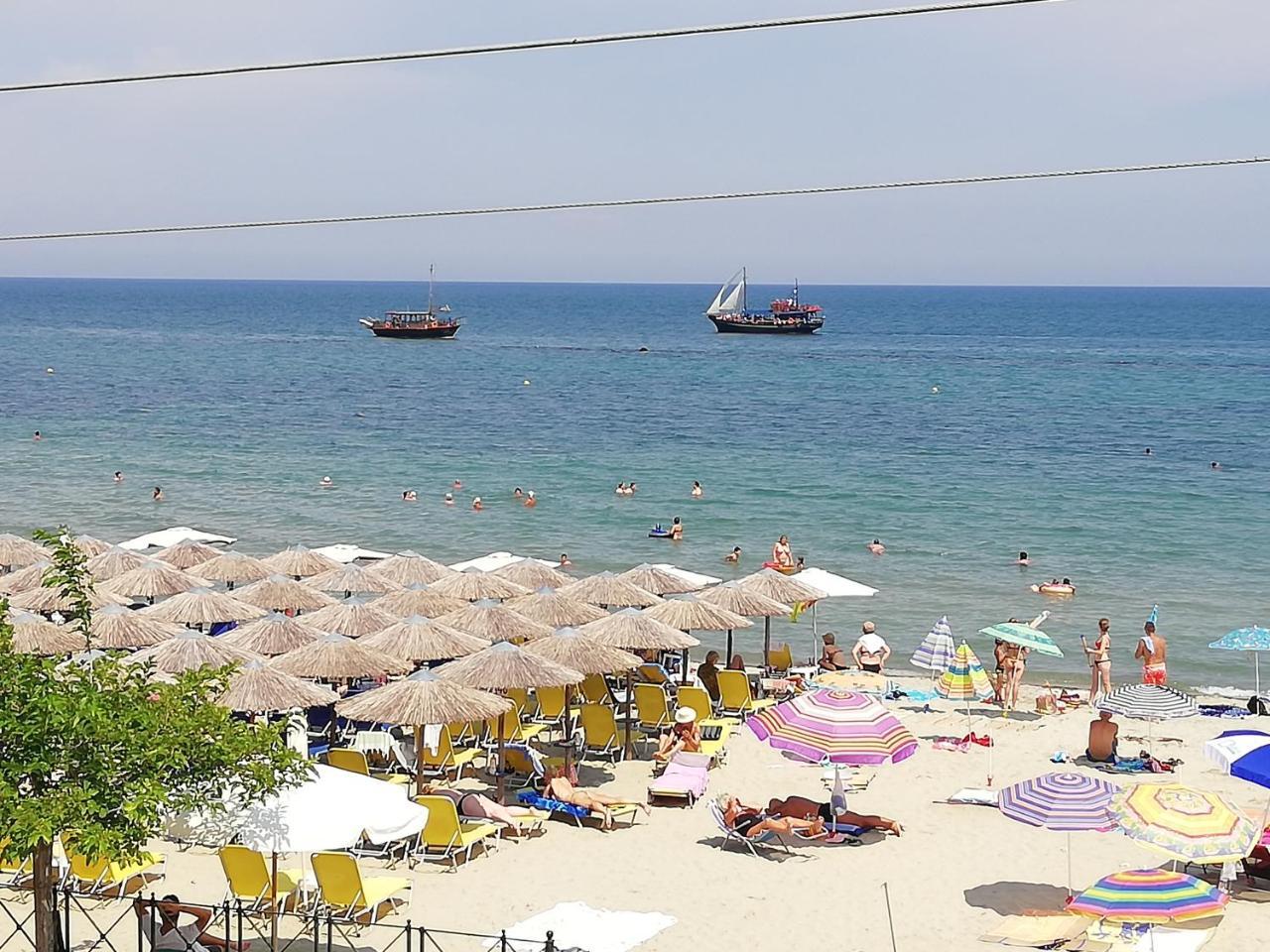 Sea Side Villa Economou Paralía Eksteriør billede