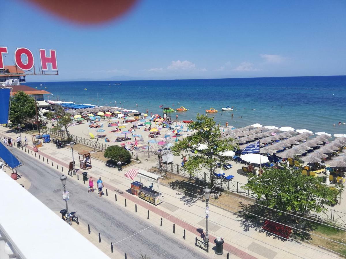 Sea Side Villa Economou Paralía Eksteriør billede